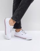 Tommy Jeans Stripe Sole Sneakers - White
