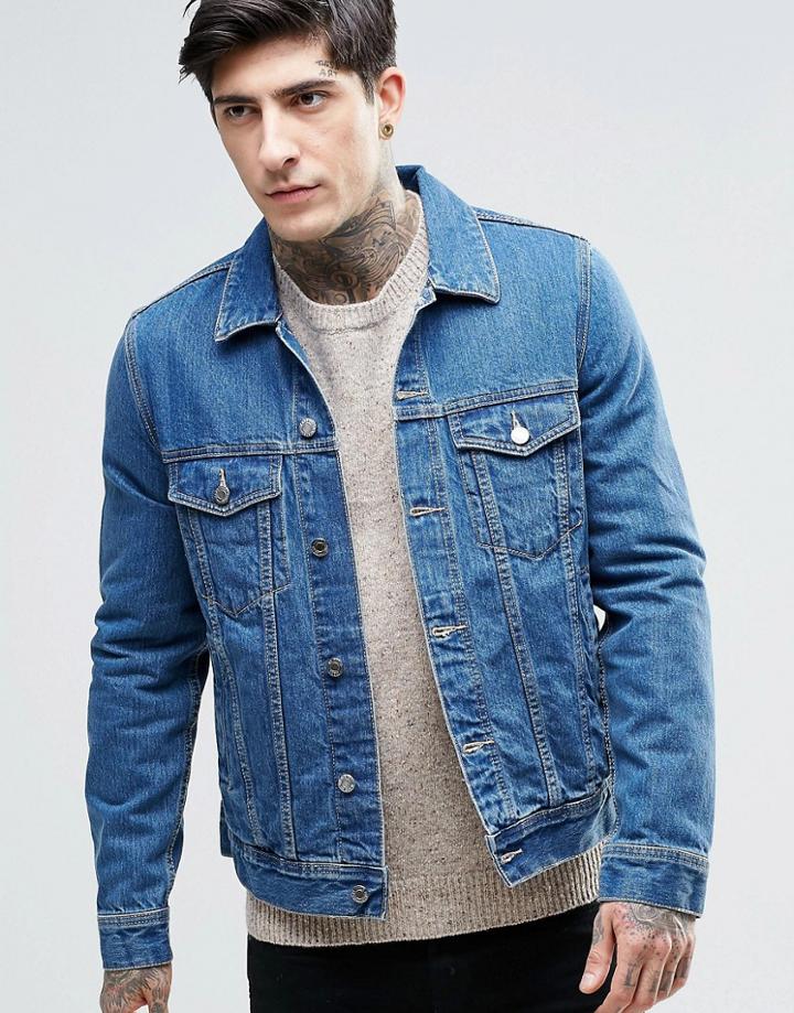 Dr Denim Dane Denim Jacket - Blue