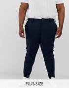 Only & Sons Slim Fit Smart Pants In Navy - Navy