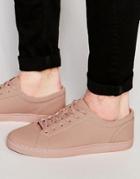 Asos Lace Up Sneakers In Pink - Pink