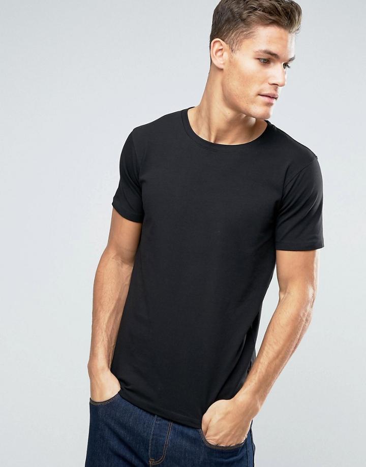 Lindbergh T-shirt In Black - Black