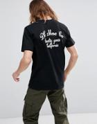Dc Shoes T-shirt With Back Print - Black