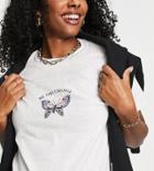 Missguided Maternity T-shirt With Be The Change Slogan In White