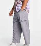 Reclaimed Vintage Inspired Gray Pants-grey