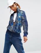 Adidas Originals Geology Firebird Zip Through Track Jacket - Blue