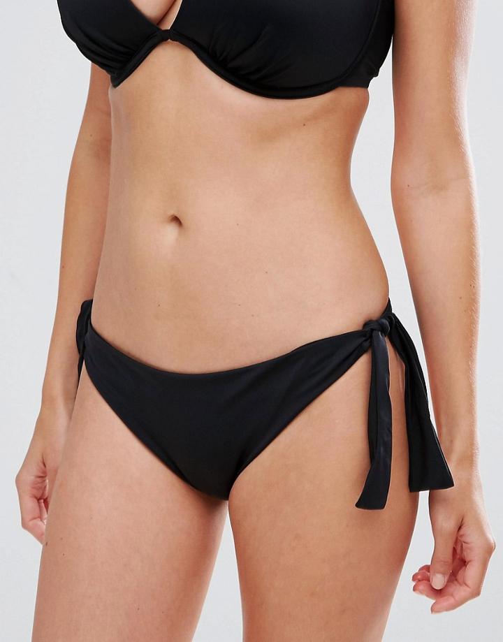Pour Moi Brazilian Bikini Bottom - Black