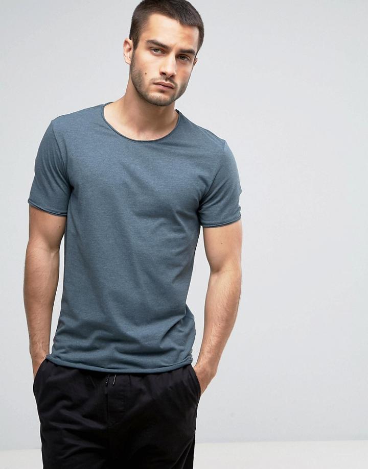 Weekday Dark T-shirt - Blue