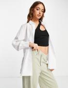 Vero Moda Oversized Shirt In White