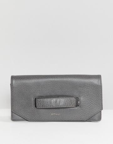 Matt & Natt Abiko Handheld Clutch Bag - Gray