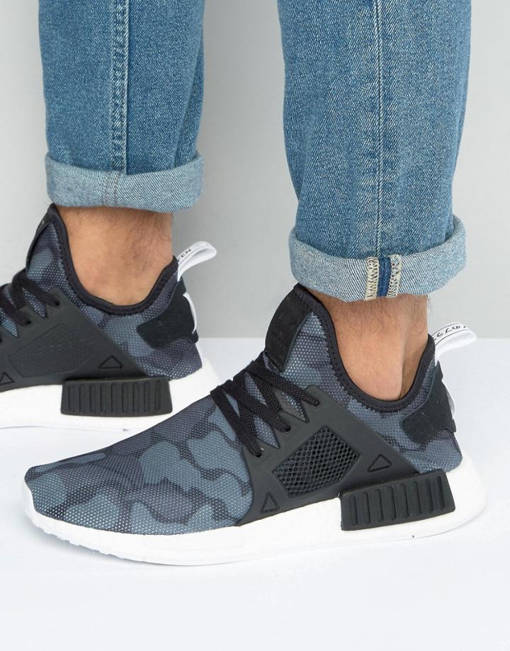 Adidas Originals Nmd Xr1 Sneakers In Black Ba7231 - Black