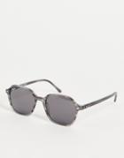 Ray-ban Unisex Square Sunglasses In Gray 0rb2194-grey