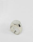 Cheap Monday Stamp Ring - Silver