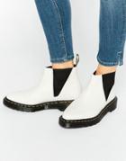 Dr Martens Bianca White Chelsea Boots - White