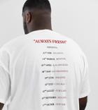 Asos Design Plus Oversized T-shirt With Back Text Print In Organic Cotton - White