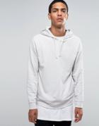 Asos Hoodie In Off White - Beige