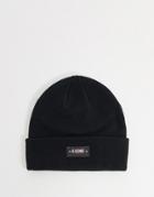 Only & Sons Logo Beanie In Black