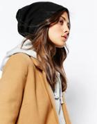 Plush Fleece-lined Barca Hat - Black
