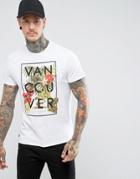 Threadbare Vancouver Print T-shirt - White