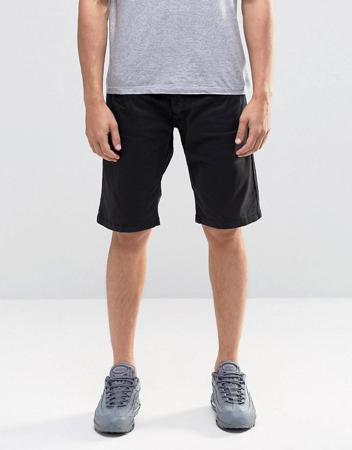 Voi Jeans Denim Shorts - Black