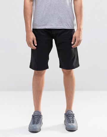 Voi Jeans Denim Shorts - Black