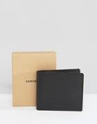 Sandqvist Bill Leather Wallet In Black - Black