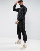 Adidas Originals Challenger Velour Track Jogger In Black Br2167 - Black