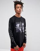 Cayler & Sons Long Sleeve T-shirt In Black - Black