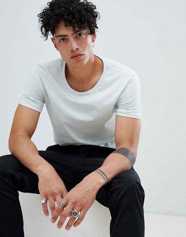 Weekday Alex Mint T-shirt - Green