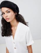 New Look Beret - Black