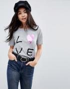 B.young Love Print T-shirt - Multi
