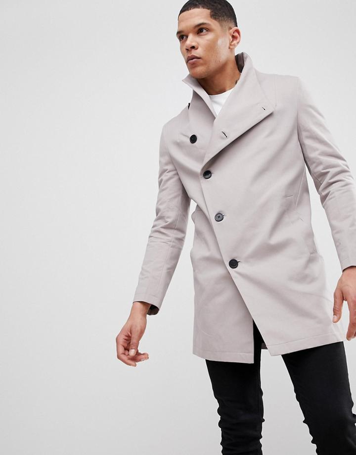 Religion Asymmetric Trench In Gray - Gray