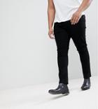 Noose & Monkey Plus Super Skinny Jeans In Black - Black
