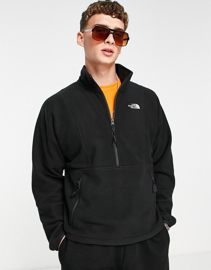 The North Face Tka Attitude 1/4 Zip Fleece In Black