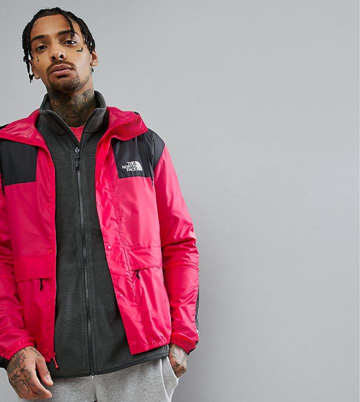 The North Face 1985 Mountain Jacket Exclusive To Asos In Bright Pink - Pink