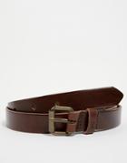 Fjallraven Sarek Leather Belt 2.5cm - Brown