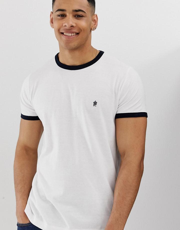 French Connection Ringer T-shirt-multi