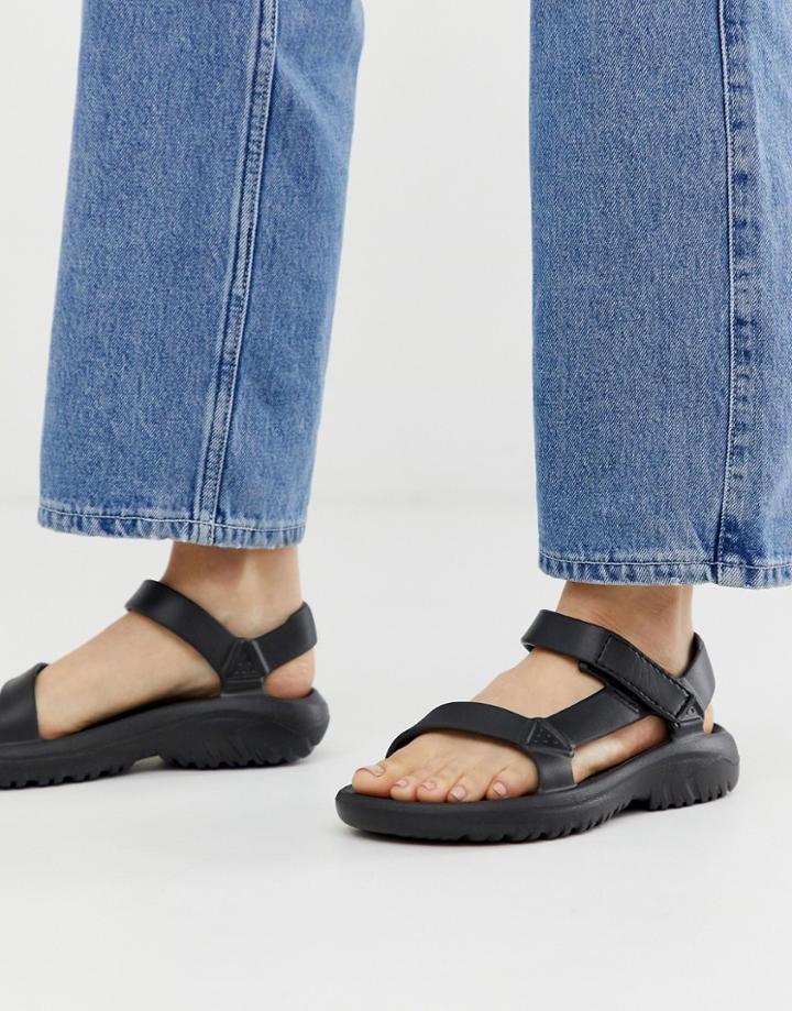 Teva Hurricane Drift Sandal In Black - Black