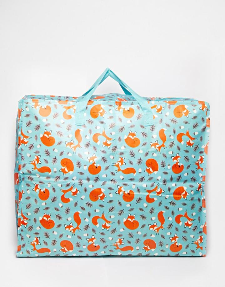 Rusty The Fox Jumbo Storage Bag - Multi