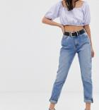 Only Petite Mom Jean-blue