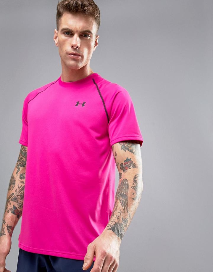 Under Armour Tech T-shirt In Pink - Pink