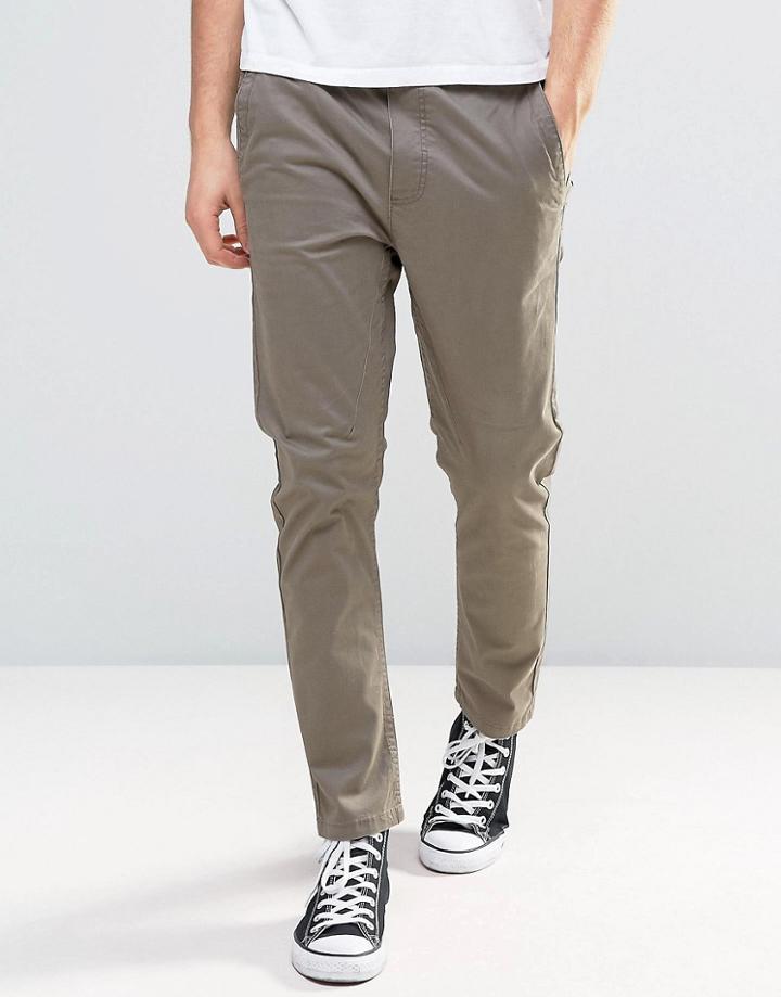 Globe Slim Fit Chinos - Brown