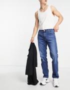 Wrangler Greensboro Straight Jeans In Blue