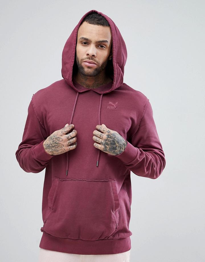 Puma Oversized Hoodie - Purple