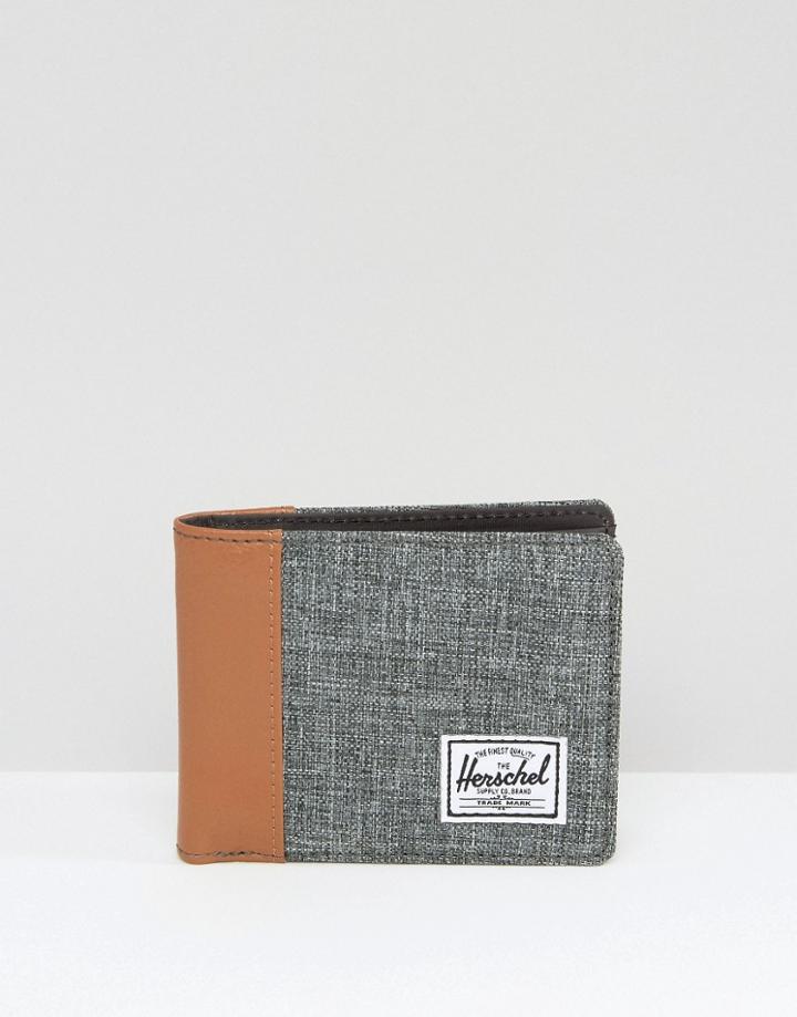 Herschel Supply Co Edward Wallet In Gray - Gray