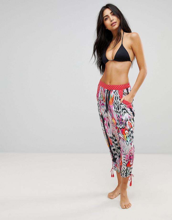 Seafolly Day Dreamer Printed Beach Pants - Multi