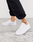 Fred Perry B721 Embossed Laurel Wreath Logo Leather Sneakers