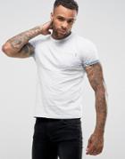 Soul Star Crew Neck Printed T-shirt - Blue