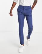 Bando Slim Suit Pants In Navy