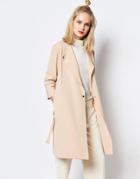 Samsoe & Samsoe Ria Long Jacket - Cameo Rose