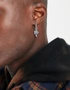 Classics 77 Palm Hoop And Stud Earring Set In Silver